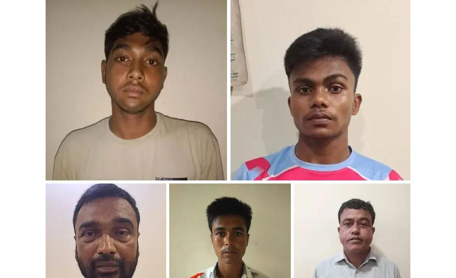 কুড়িগ্রামে পুলিশ নিয়োগ পরীক্ষায় ভূয়া পরীক্ষার্থীসহ দালাল চক্রের ৫ জন গ্রেফতার