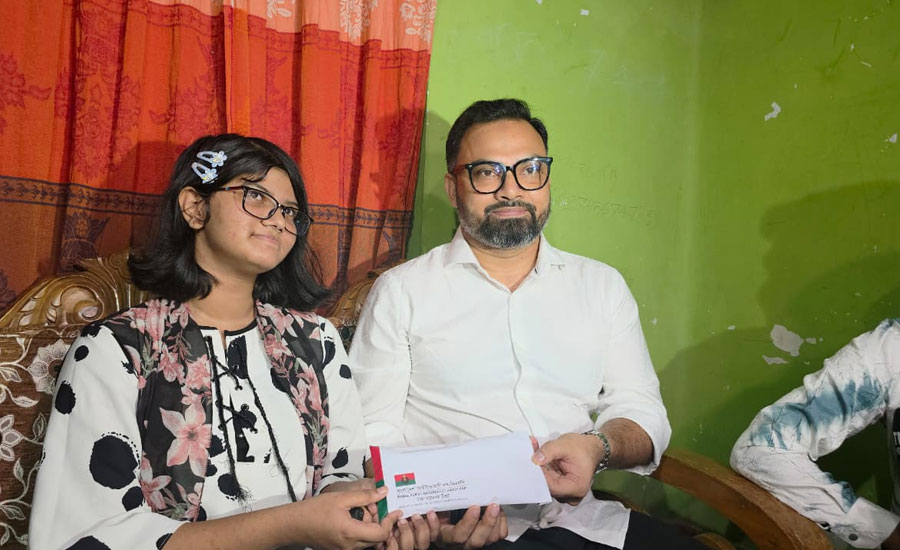 স্বপ্ন পূরণের পথে দাবাড়ু মুনতাহা, পাশে দাঁড়ালেন সাবেক ফুটবলার আমিনুল হক 