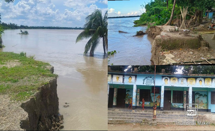 আলফাডাঙ্গায় পৈত্রিক ভিটাবাড়ী হারিয়ে নি:স্ব হাজারো মানুষ!!