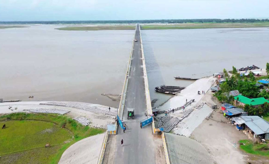 তিস্তায় ভাসানী সেতুর স্বপ্নযাত্রা শুরু