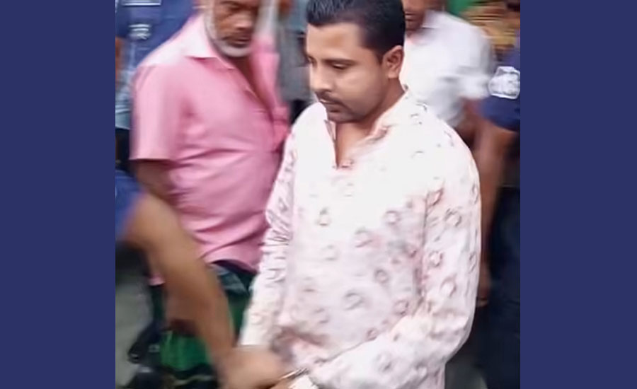 আ'লীগ ক্যাডারকে থানা থেকে ছেড়ে দিয়েছে পুলিশ 