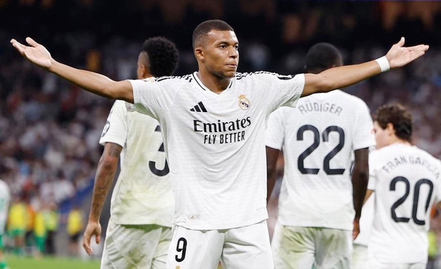 এমবাপে-ভিনিসিউসের গোলে রেয়াল মাদ্রিদের টানা দ্বিতীয় জয়