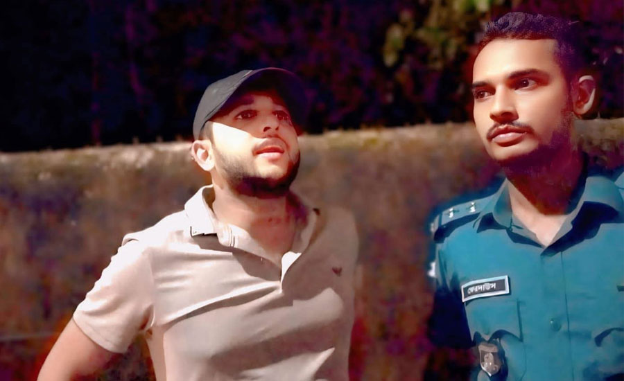 পুলিশ বিশেষ অভিযানে বরিশাল থেকে গ্রেফতার করেছে কনটেন্ট ক্রিয়েটর : তৌহিদ আফ্রিদিকে