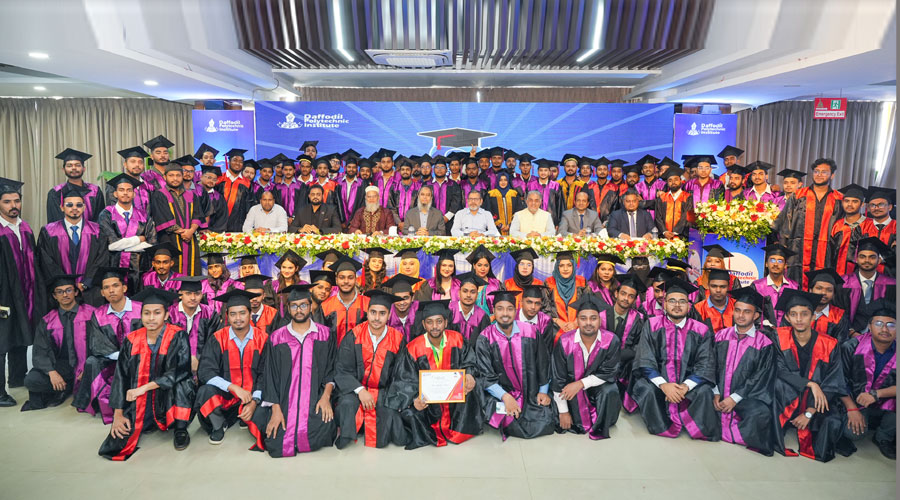 ড্যাফোডিল পলিটেকনিক ইনস্টিটিউটের ‘২য় গ্র্যাজুয়েশন সেরিমনি’ অনুষ্ঠিত