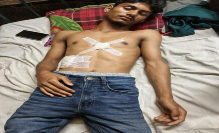 নেশার আড্ডা বসানোর প্রতিবাদ করায় এক কিশোরকে ছুরি মেরে হত্যার চেষ্টা