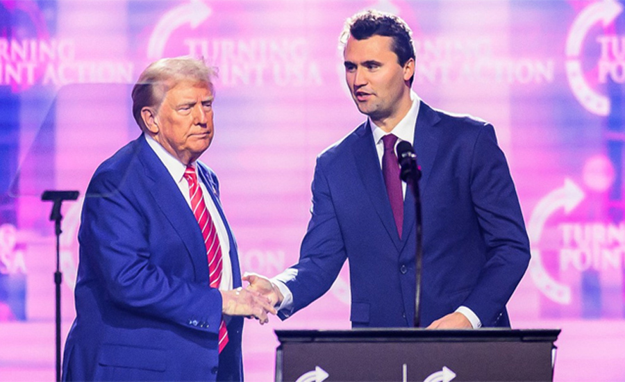 চার্লি হত্যাকে অন্ধকার মুহূর্ত বলে উগ্র বামদের দুষলেন ট্রাম্প