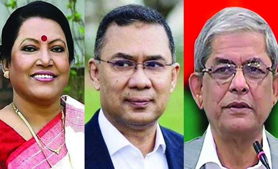 ফরিদা পারভীনের মৃত্যুতে তারেক রহমান-ফখরুলের শোক