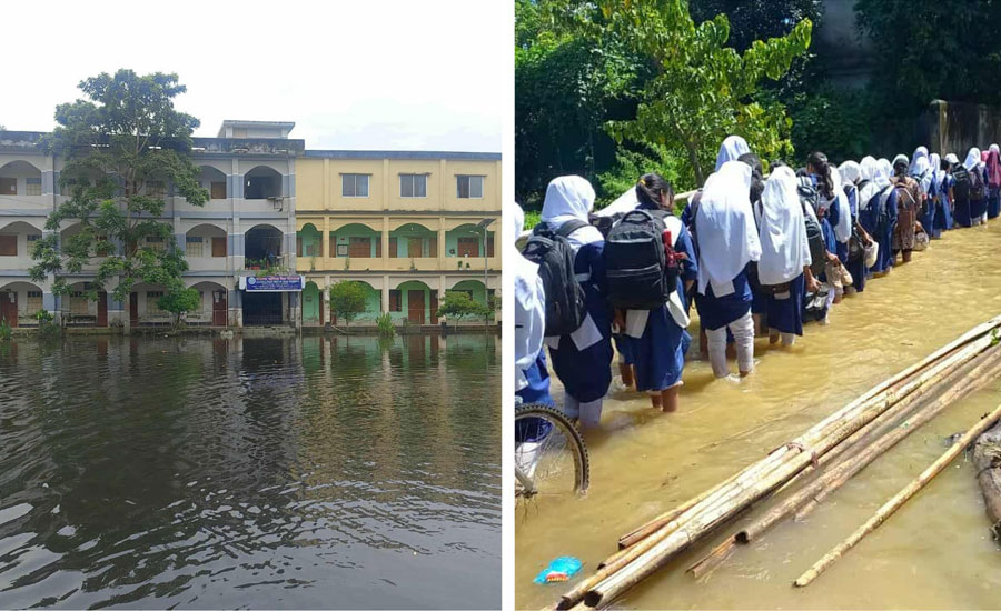 শিক্ষার্থীদের দুর্ভোগ চরমে, কাচালং বালিকা উচ্চ বিদ্যালয়ে ক্লাস-পরীক্ষা স্থগিত
