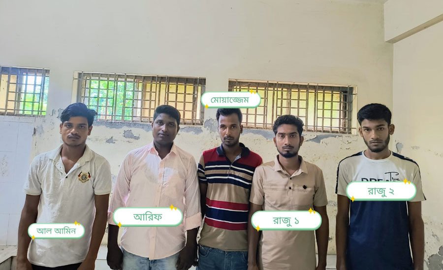 চাঁপাইনবাবগঞ্জে অপহৃত মুদি ব্যবসায়ী উদ্ধার, পাঁচ অপহরণকারী গ্রেফতার