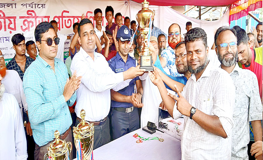 বাউফলে মাধ্যমিক পর্যায়ের জাতীয় ক্রীড়া প্রতিযোগিতা সমাপ্ত