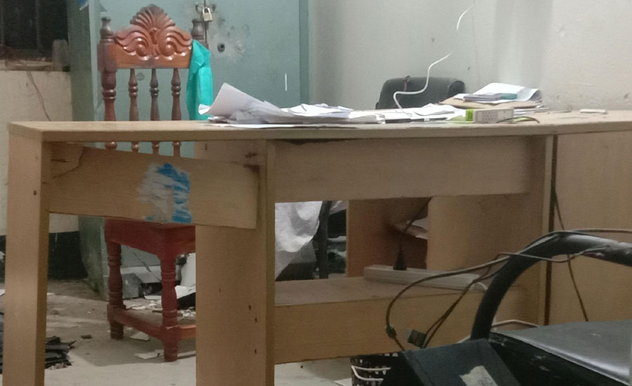 রাঙ্গাবালীতে মিছিল করে ইউনিয়ন পরিষদ ভাঙচুর, মালামাল লুট