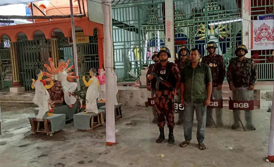 পূজামণ্ডপের নিরাপত্তায় ৪৩০ প্লাটুন বিজিবি মোতায়েন