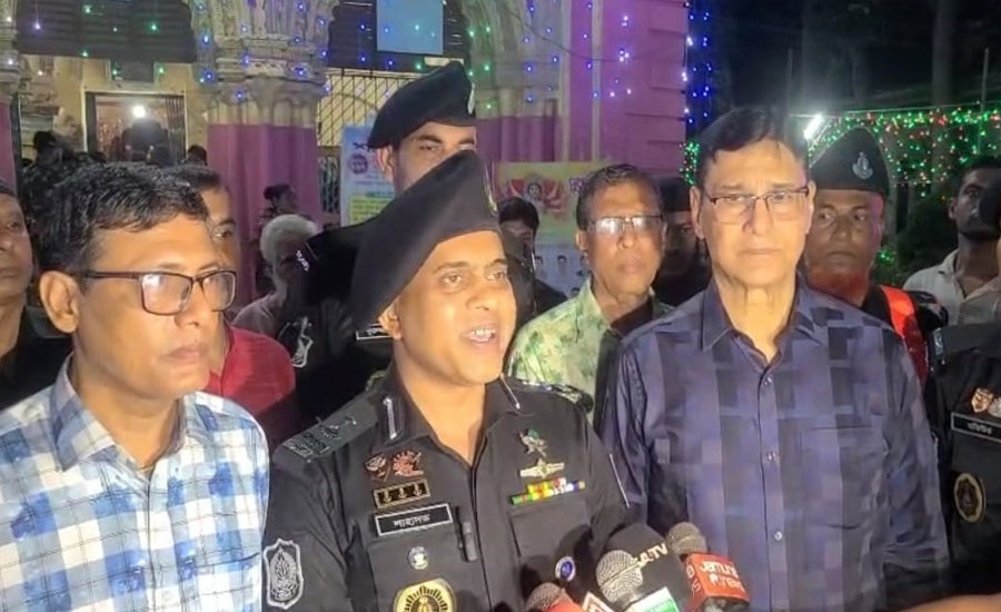 শারদীয় দুর্গাপূজায় সাতক্ষীরায় বিশেষ নিরাপত্তা ব্যবস্থা গ্রহণ করেছে র‌্যাব-৬