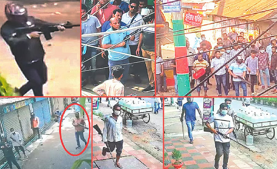 ফেনীর সেই অস্ত্রধারীরা কোথায়, অস্ত্র কোথায় গেল