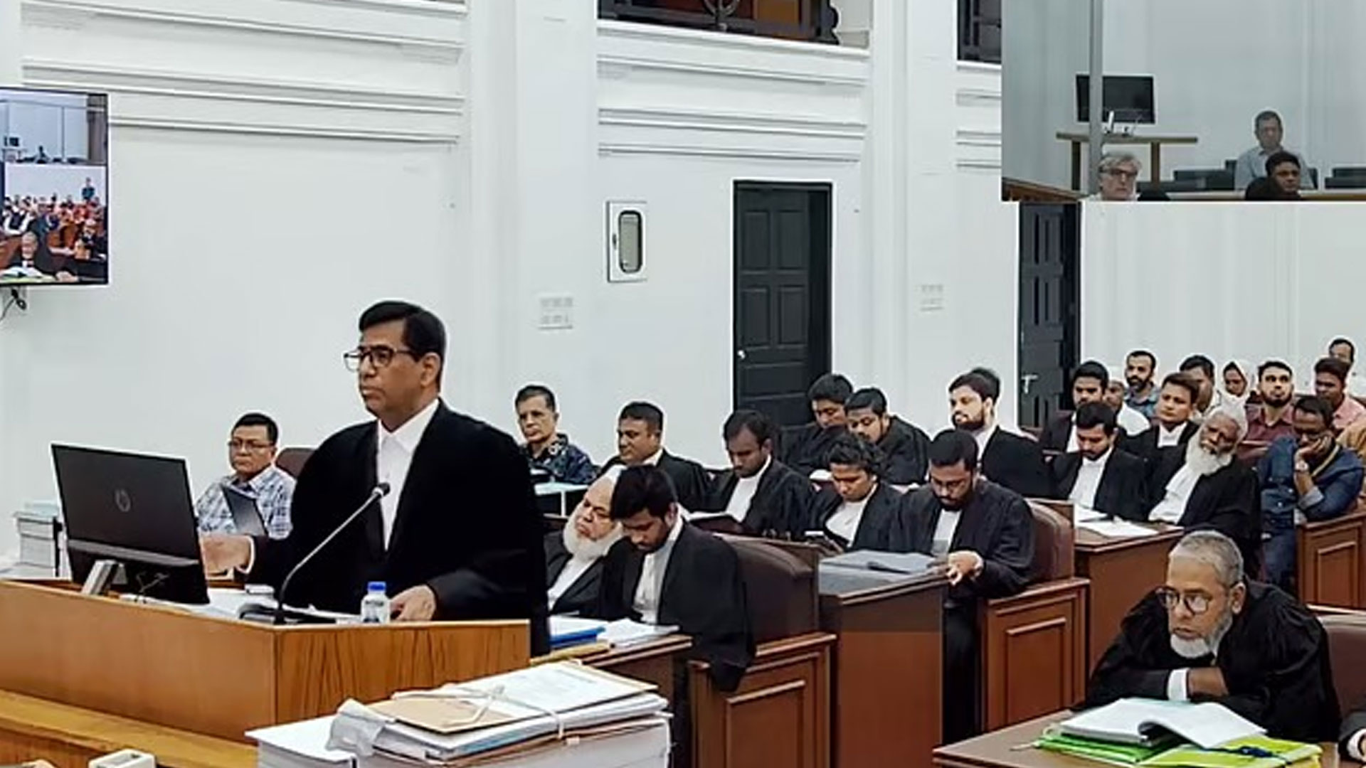 ট্রাইব্যুনালে শেখ হাসিনার বিচারকাজ সম্প্রচারের সময় ফেসবুক পেজে সাইবার হামলা