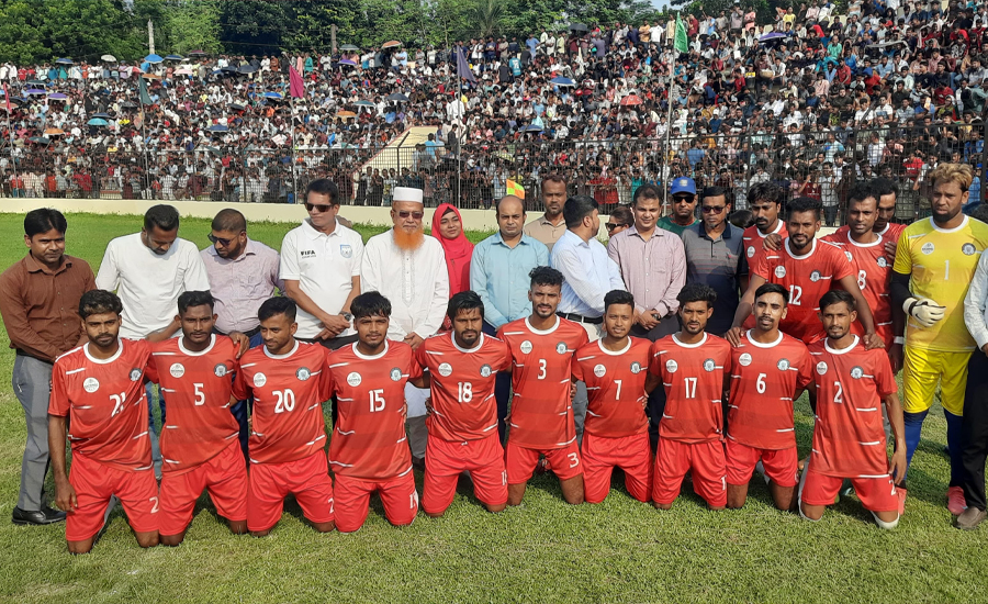 সাতক্ষীরায় জাতীয় চ্যাম্পিয়নশীপ-২০২৫ ফুটবল টুর্নামেন্টের দ্বিতীয় পর্বে জয়ী যারা
