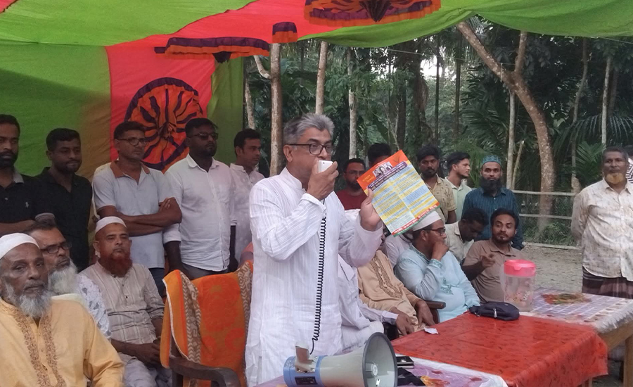 কেন্দ্রীয় বিএনপি নেতা টিপুর অক্লান্ত পরিশ্রম আর মেধায় উজিরপুরে সরব বিএনপি 