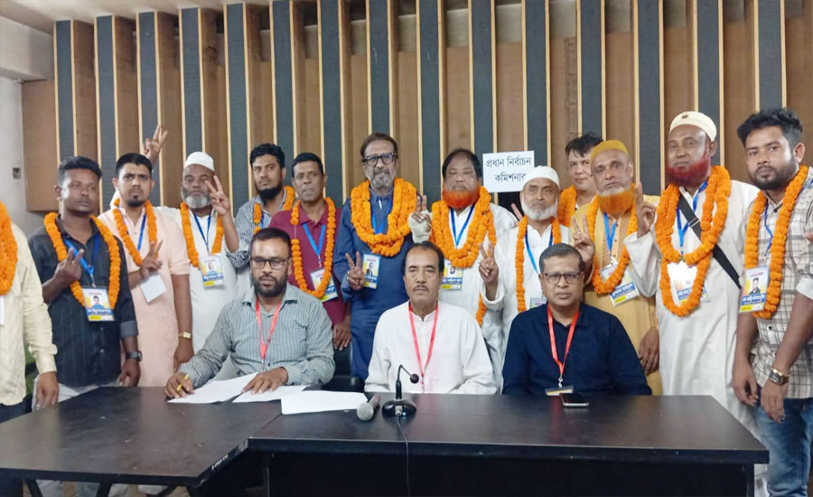 যশোর জেলা মুদ্রণ শিল্প মালিক সমিতির দ্বিবার্ষিক নির্বাচন সম্পন্ন 