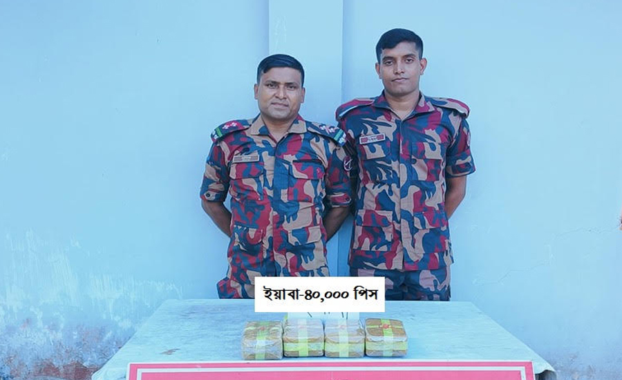 কক্সবাজারে বিজিবির অভিযানে ৪০ হাজার পিস ইয়াবা উদ্ধার
