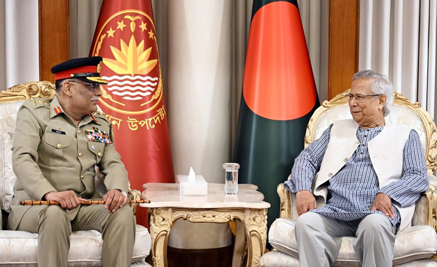 প্রধান উপদেষ্টার সঙ্গে পাকিস্তানের যৌথবাহিনী প্রধানের সাক্ষাৎ, যেসব আলোচনা হলো