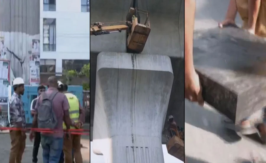 মেট্রোরেল চলাচল এখনও স্বাভাবিক হয়নি, চলছে খসে পড়া প্যাড মেরামতের কাজ
