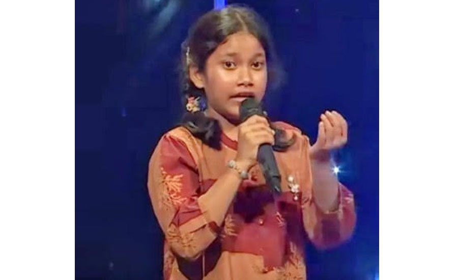 কুড়িগ্রামের শিশু শিল্পী অনুশ্রী রায় নতুন কুঁড়ি- প্রতিযোগীতায় সেরা পাঁচে