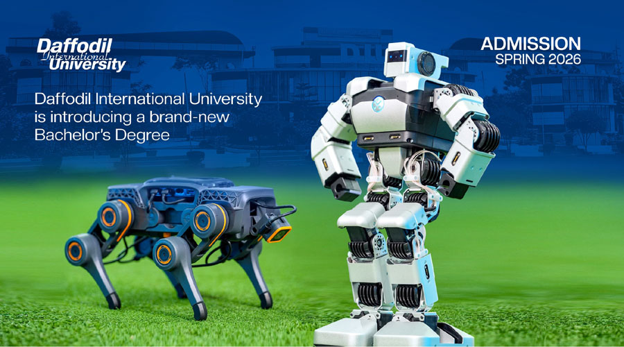 ড্যাফোডিলে রোবোটিক্স অ্যান্ড মেকাট্রনিক্স ইঞ্জিনিয়ারিং বিএসসি প্রোগ্রাম চালু