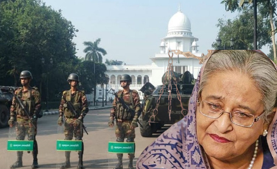 হাসিনার রায় ঘিরে ট্রাইব্যুনালে সেনা মোতায়েন চেয়ে চিঠি