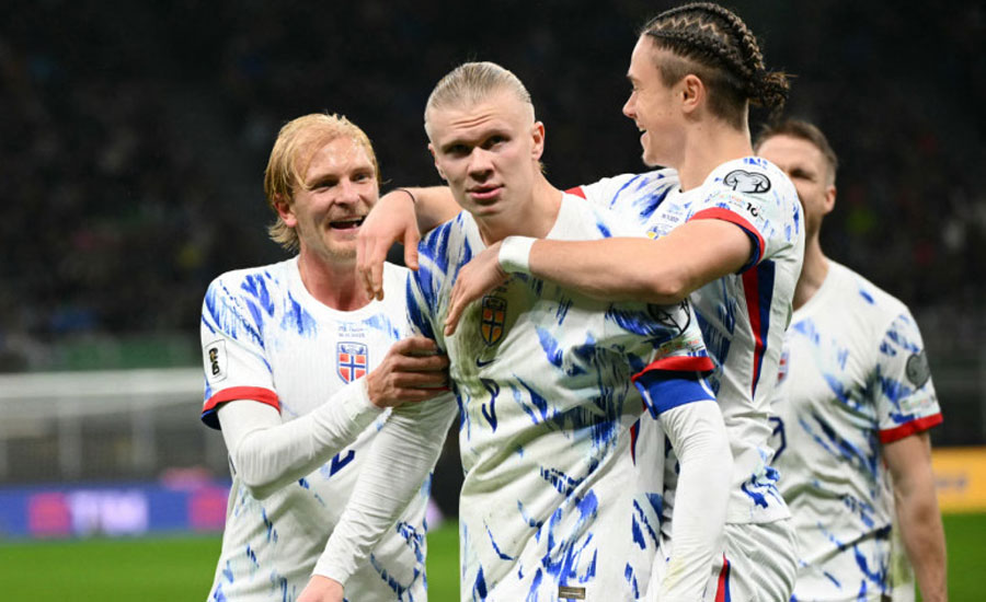 হালান্ডের জোড়া গোলে ২৮ বছর পর বিশ্বকাপে ফিরলো নরওয়ে