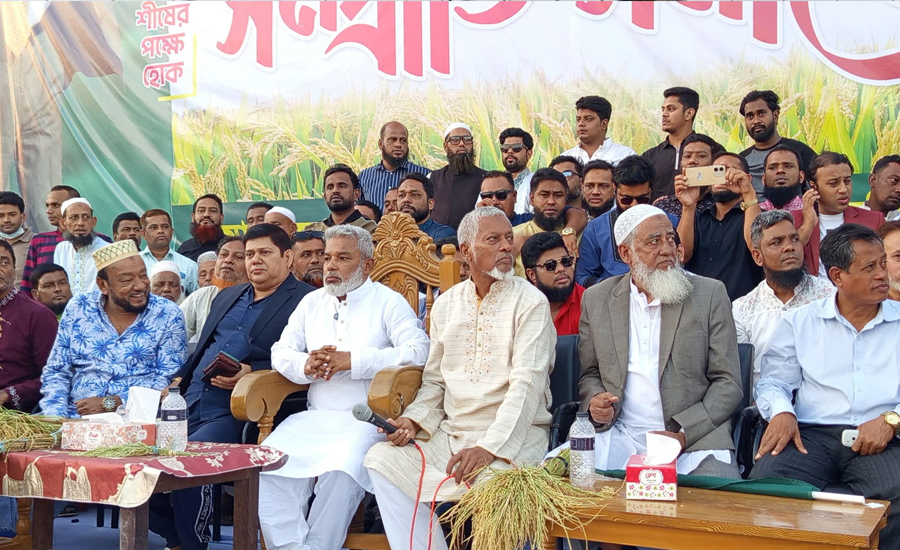 সোনারগাঁয়ে বিএনপির ৩১ দফা প্রচারনায় সম্প্রীতি সমাবেশে অনুষ্ঠিত 