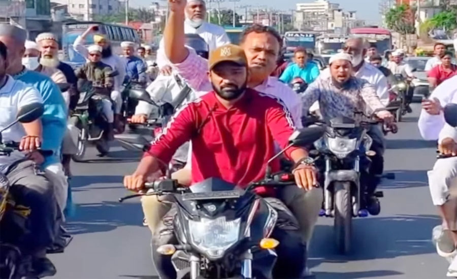 শেখ হাসিনার রায় কেন্দ্রীক গাজীপুরে আনন্দ-উল্লাস, মিষ্টি বিতরণ ও মোটরসাইকেল শোভাযাত্রা