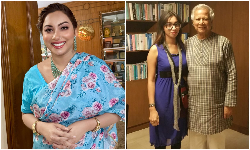 সারা জীবন মানুষ আমাকে ইউনূসের মেয়ে বলে ডেকে এসেছে : মেঘনা আলম