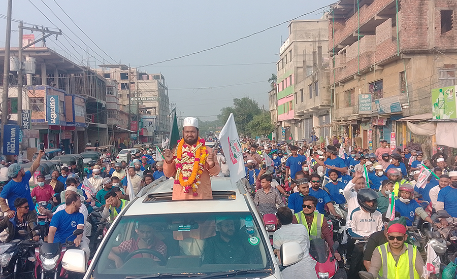 চাঁদাবাজ ও দখলবাজির বিরুদ্ধে একটি নতুন বাংলাদেশ গড়ে তুলতে চাই: ইয়াছিন আরাফাত 