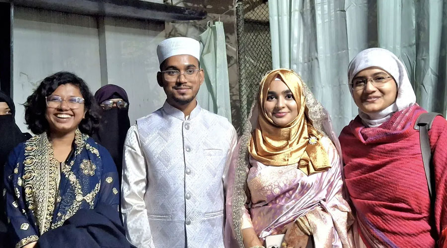 ছাত্রশক্তির নেত্রী শ্যামলীকে বিয়ে করলেন এনসিপির হান্নান মাসউদ