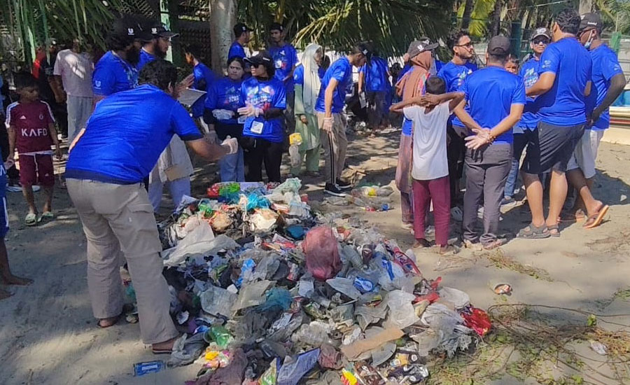 সেন্ট মার্টিনে পরিচ্ছন্নতা অভিযান, ১৮৫০ কেজি বর্জ্য অপসারণ