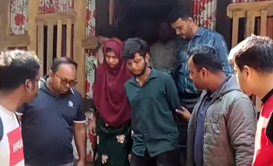 মা-মেয়েকে হত্যার পর যেখানে আত্মগোপনে ছিলেন গৃহকর্মী, স্বামী আটক
