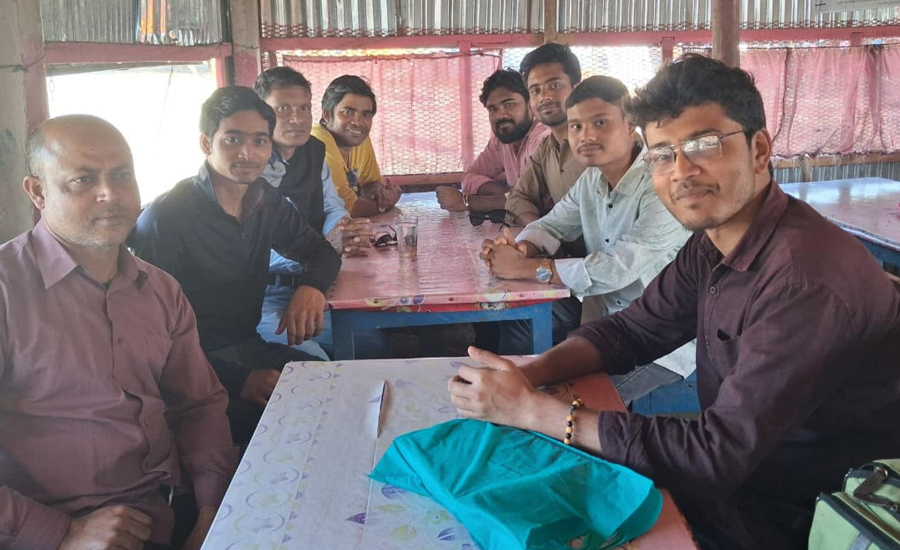 কুড়িগ্রামে কবি পিয়াস মজিদের আগমন উপলক্ষে সাহিত্য আড্ডা অনুষ্ঠিত 