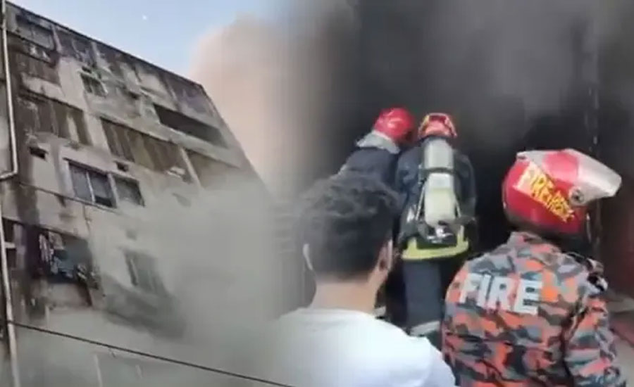 কেরানীগঞ্জে জমেলা টাওয়ারে আগুন, নিয়ন্ত্রণে ১২ ইউনিট