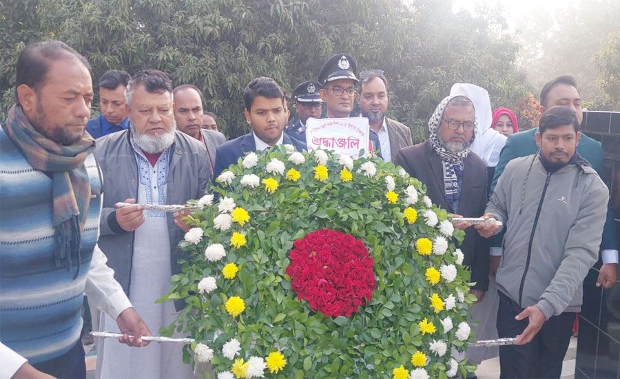 দামুড়হুদায় মহান বিজয় দিবস উদযাপন 