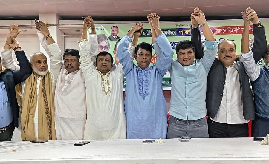 গাজীপুরে রনির সমর্থনে টঙ্গীতে বিএনপির মনোনয়নপ্রত্যাশী ৭ নেতার প্রস্তুতি সভা