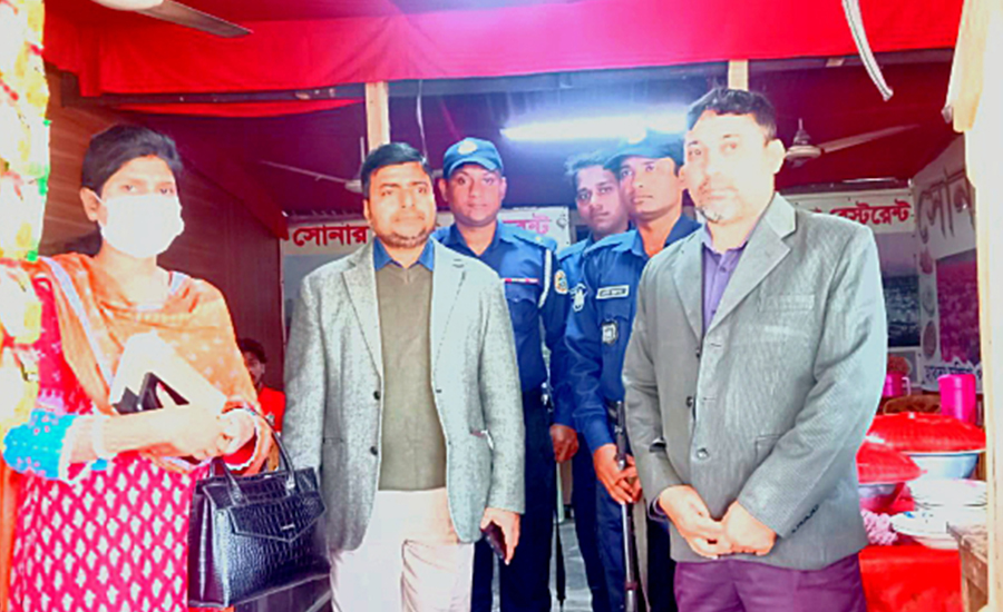 উজিরপুরের হারতা বাজারে ভোক্তা অধিদপ্তরের অভিযান, ৬ প্রতিষ্ঠানকে জরিমানা
