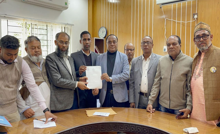 চুয়াডাঙ্গা-২ আসনে বিএনপি প্রার্থী মাহমুদ হাসান খান বাবু' র মনোনয়ন ফরম উত্তোলন 