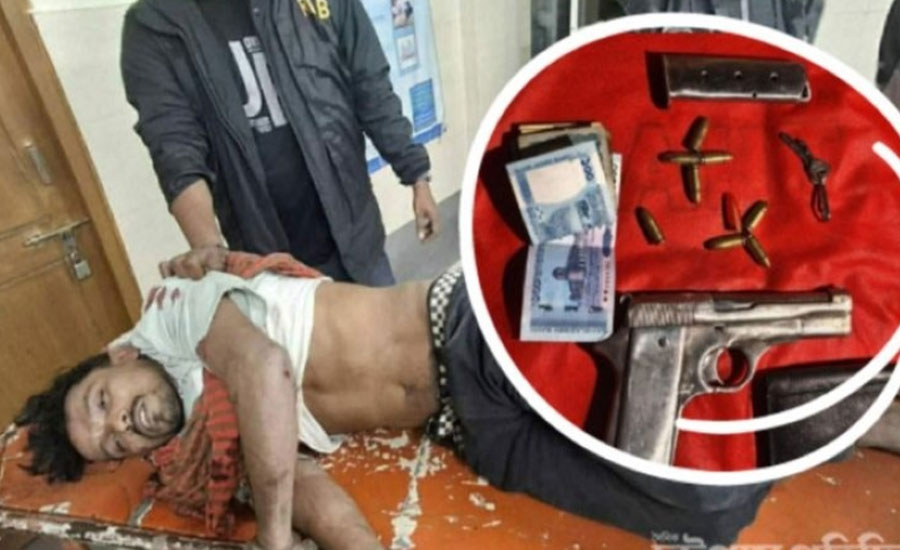 চট্টগ্রামের 'শীর্ষ সন্ত্রাসী সাজ্জাদ গ্রুপের বুইশ্যা' অস্ত্রসহ র‌্যাবের হাতে গ্রেপ্তার