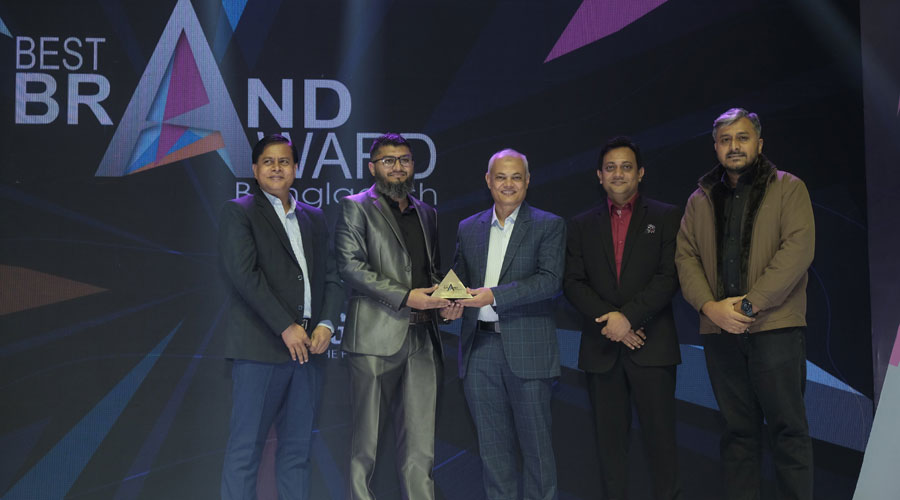 টানা সপ্তমবারের মতো বেস্ট ব্র্যান্ড অ্যাওয়ার্ড পেল এসএমসি ওরস্যালাইন