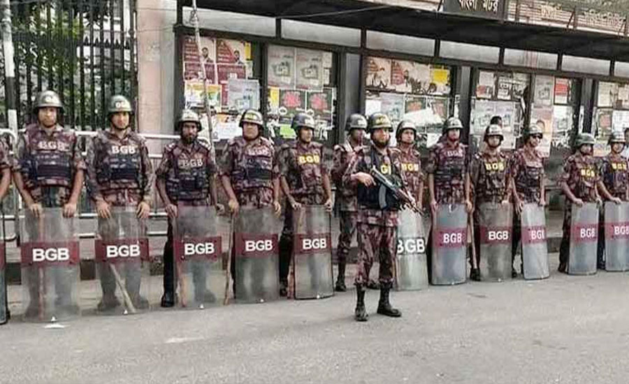 বিমানবন্দর-৩০০ ফিটসহ গুরুত্বপূর্ণ স্থানে বিজিবি মোতায়েন