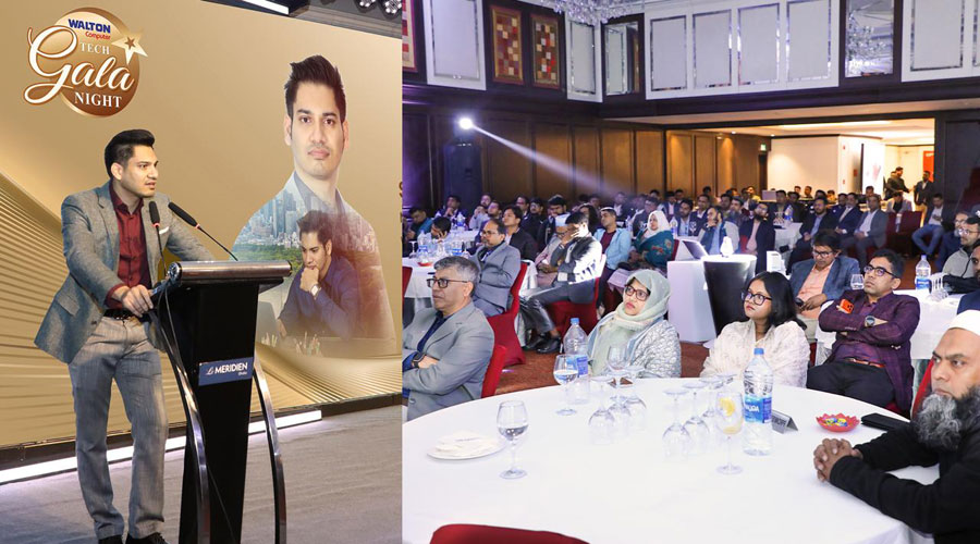 বিজনেস পার্টনারদের নিয়ে ওয়ালটন–ইন্টেলের বর্ণাঢ্য টেক গালা নাইট