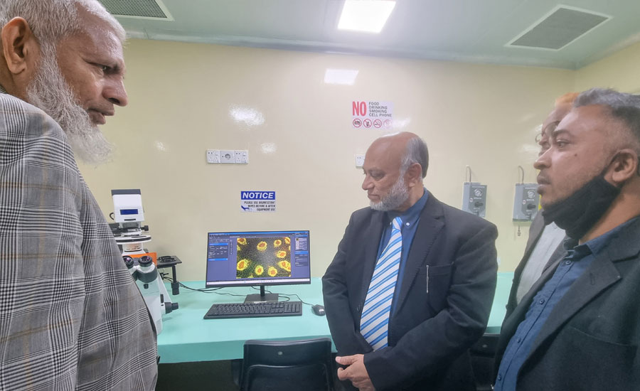 বাকৃবিতে বায়োসেফটি স্ট্যান্ডার্ডে দেশে প্রথম পূর্ণাঙ্গ জিনোম এডিটিং ল্যাব উদ্বোধন 