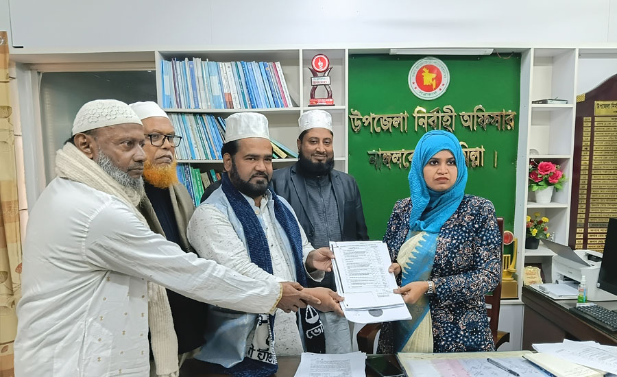 কুমিল্লা ১০ এ জামায়াত প্রার্থী ইয়াছিন আরাফাতের মনোনয়ন দাখিল