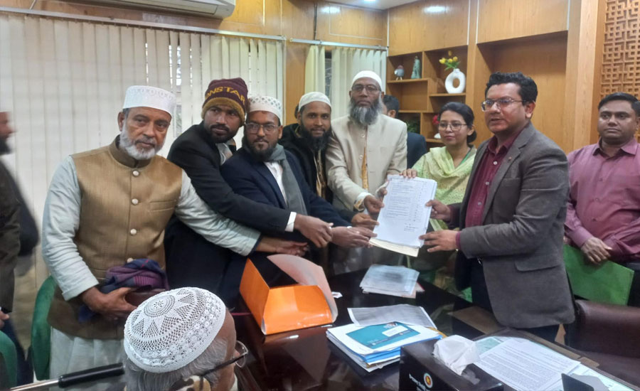 নারায়ণগঞ্জ-৩ আসনে জামায়াত প্রার্থীর মনোনয়ন দাখিল