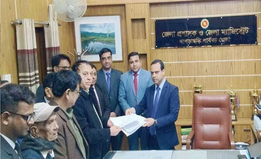খাগড়াছড়িতে নির্বাচনী উত্তাপ- ২৯৮ আসনে বিএনপির প্রার্থী ওয়াদুদ ভূইয়ার মনোনয়ন দাখিল